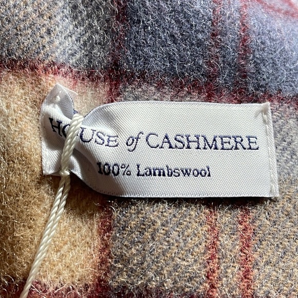 House of cashmere hundred percent lambs wool New with tag - Picture 4 of 5